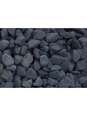 Stone and Home Thassos, fekete (dark), natr kerti dekorkavics, 15 kg, 3-6 cm