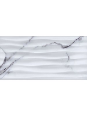 Csempe, KAI Group, Statuario Waves White 30x60 cm 4940 I.o.