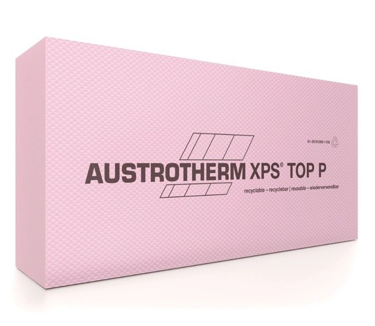 Austrotherm XPS TOP P GK Hszigetel lemez, egyenes l 10 cm, (3 m2/cs)