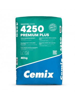 Cemix 4250 Premium Plus Alapvakolat beltri, prusbetonra 3-10 mm fehr 40 kg