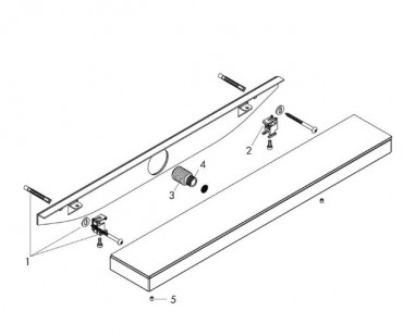 Hansgrohe Rainfinity Vllzuhany 500 1jet zuhanypolc 26243000