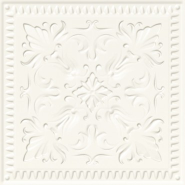 Paradyz Classy Chic Bianco Struktura C csempe 19,8X19,8 G1