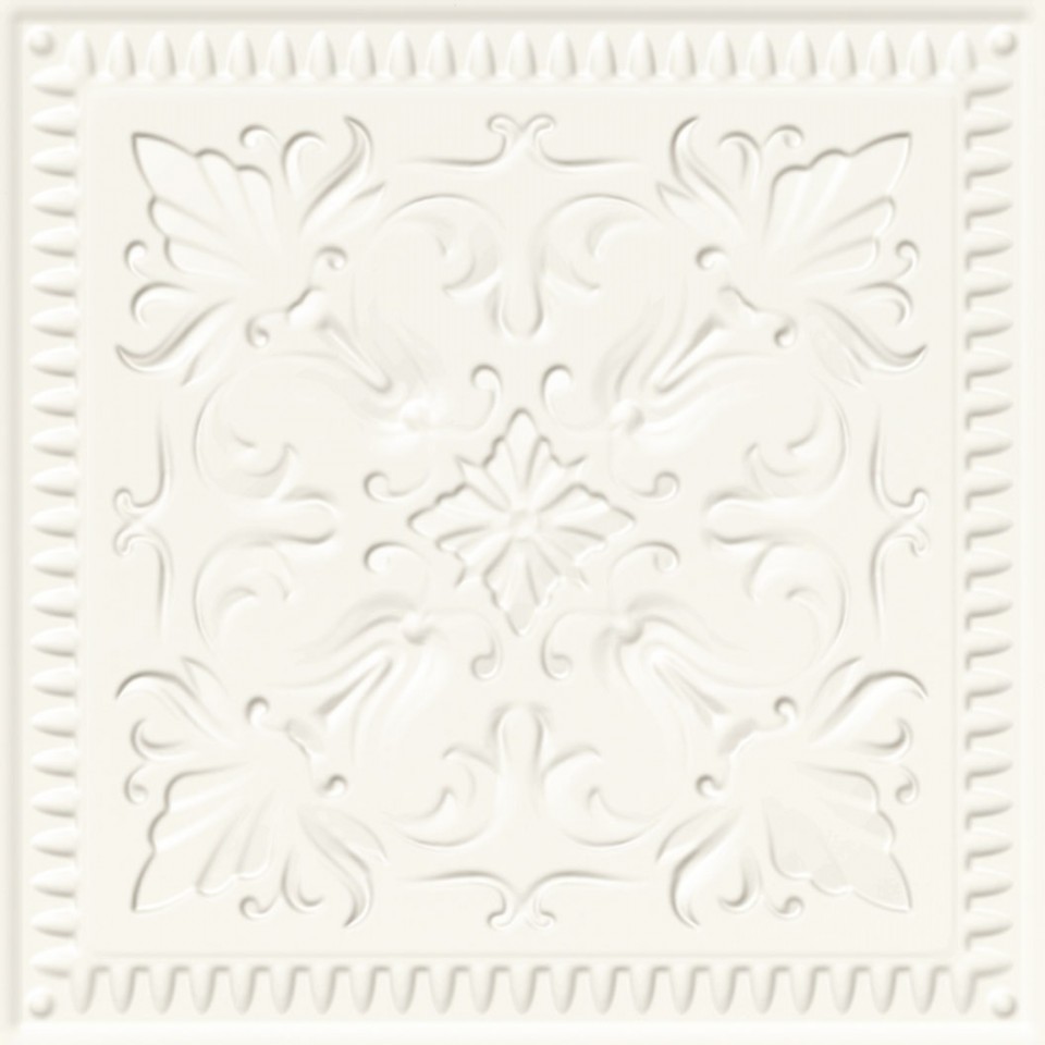 Paradyz Classy Chic Bianco Struktura C csempe 19,8X19,8 G1