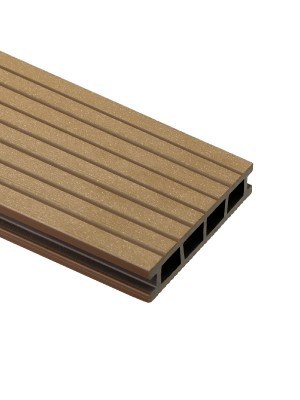 Bergdeck WPC teraszburkolat csiszolt fellettel, wild teak, 2,40 mter/szl, 15cm x 25mm BD1007