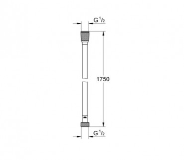 Grohe Shower hose 1750mm, 28388001